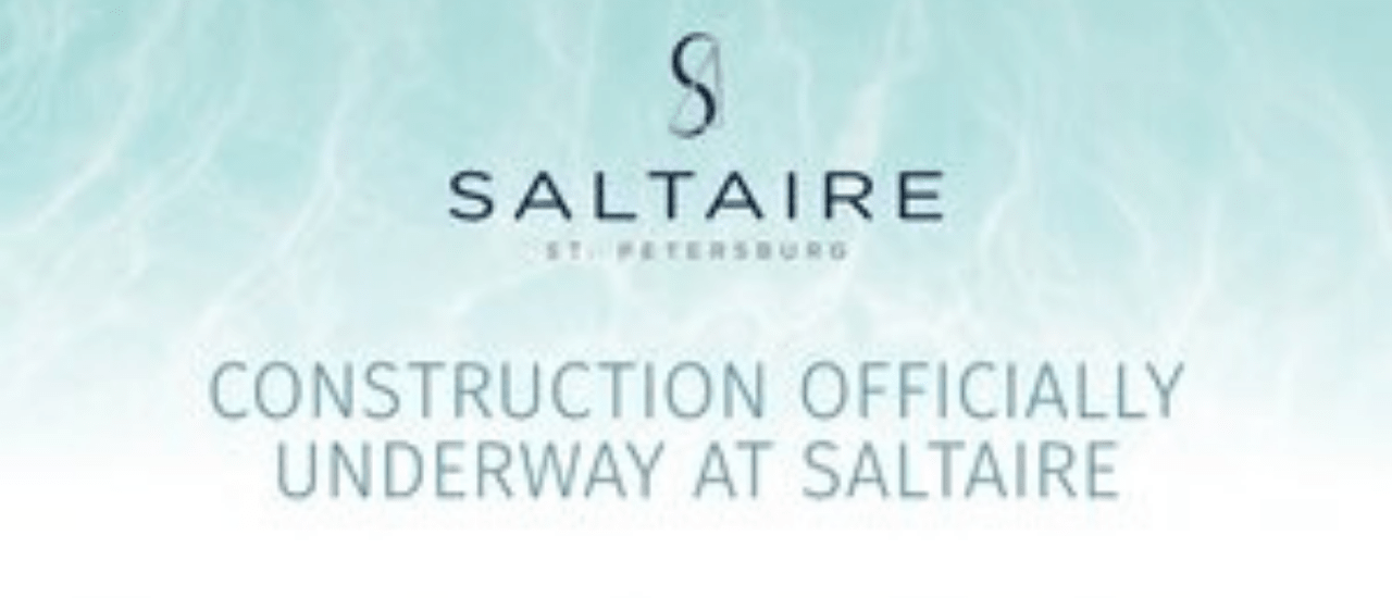 Downtown St Pete 35story Saltaire Condo Tower Breaks Ground