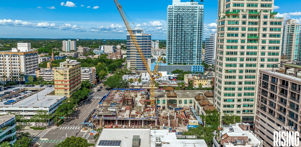 Art House St Pete construction